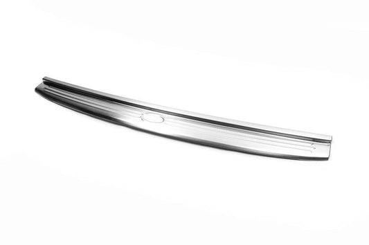 Pad on the rear bumper Libao 2015-2018 (stainless) for Kia Sportage 2015-2021 - Reelken Auto