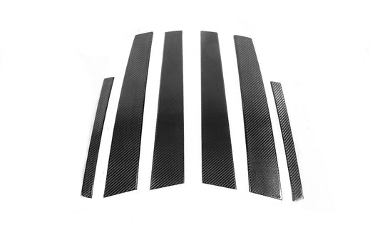 Pillar trims (2017-2023, Carbon) for Alfa Romeo Stelvio - image 2