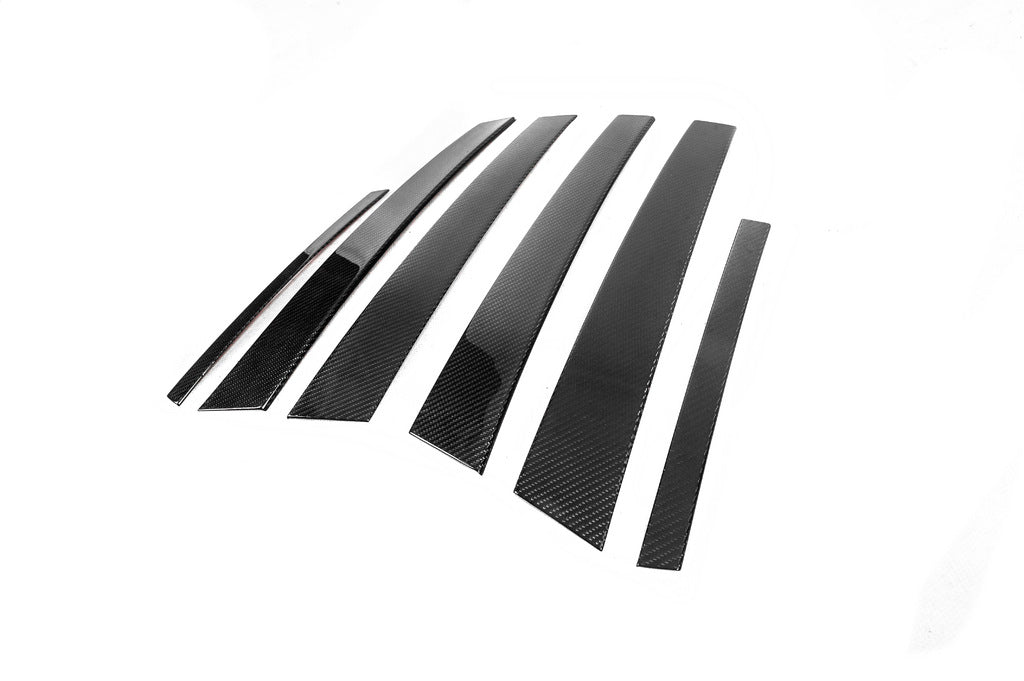 Carbon Pillar Covers (2017-2023) for Alfa Romeo Stelvio 2016- - image 7
