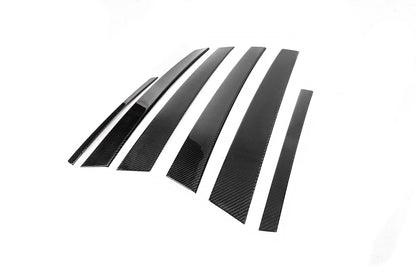 Carbon Pillar Covers (2017-2023) for Alfa Romeo Stelvio 2016- - image 7