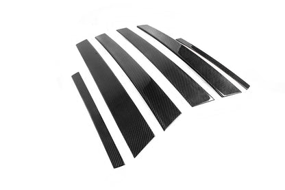 Carbon Pillar Covers (2017-2023) for Alfa Romeo Stelvio 2016- - image 3