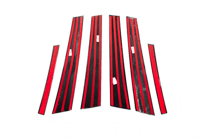 Carbon Pillar Covers (2017-2023) for Alfa Romeo Stelvio 2016- - image 8