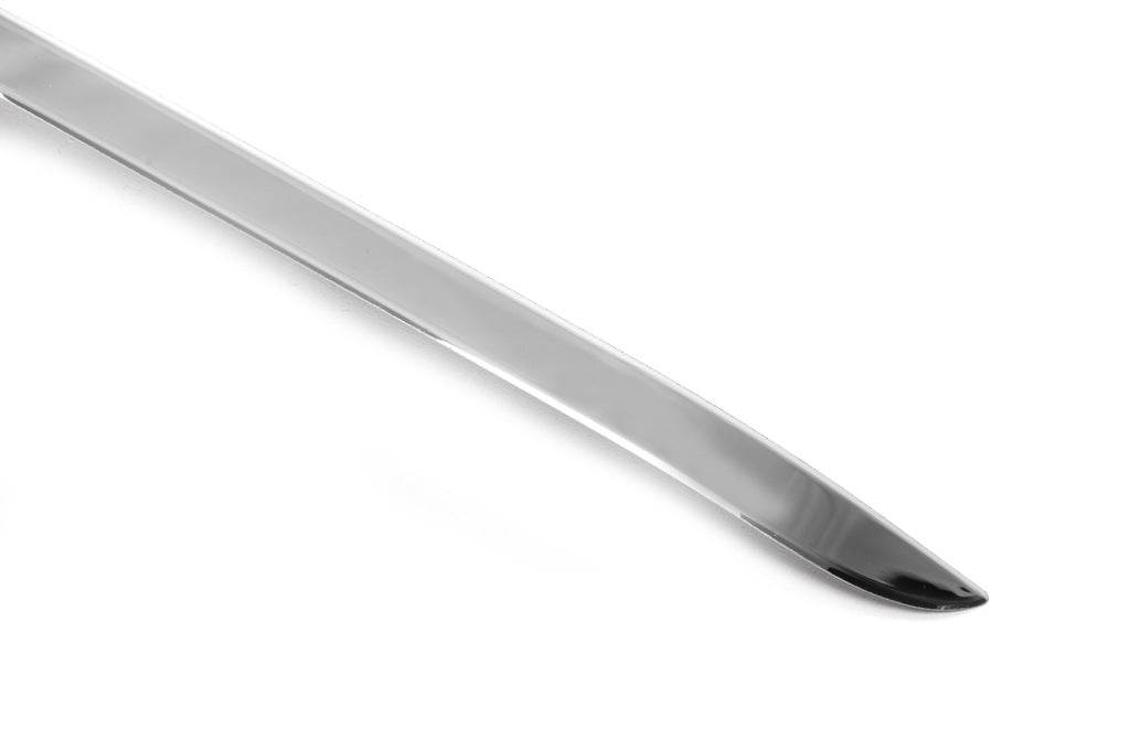The edge of the trunk (SW, stainless) for Hyundai I-30 2012-2017 - Reelken Auto