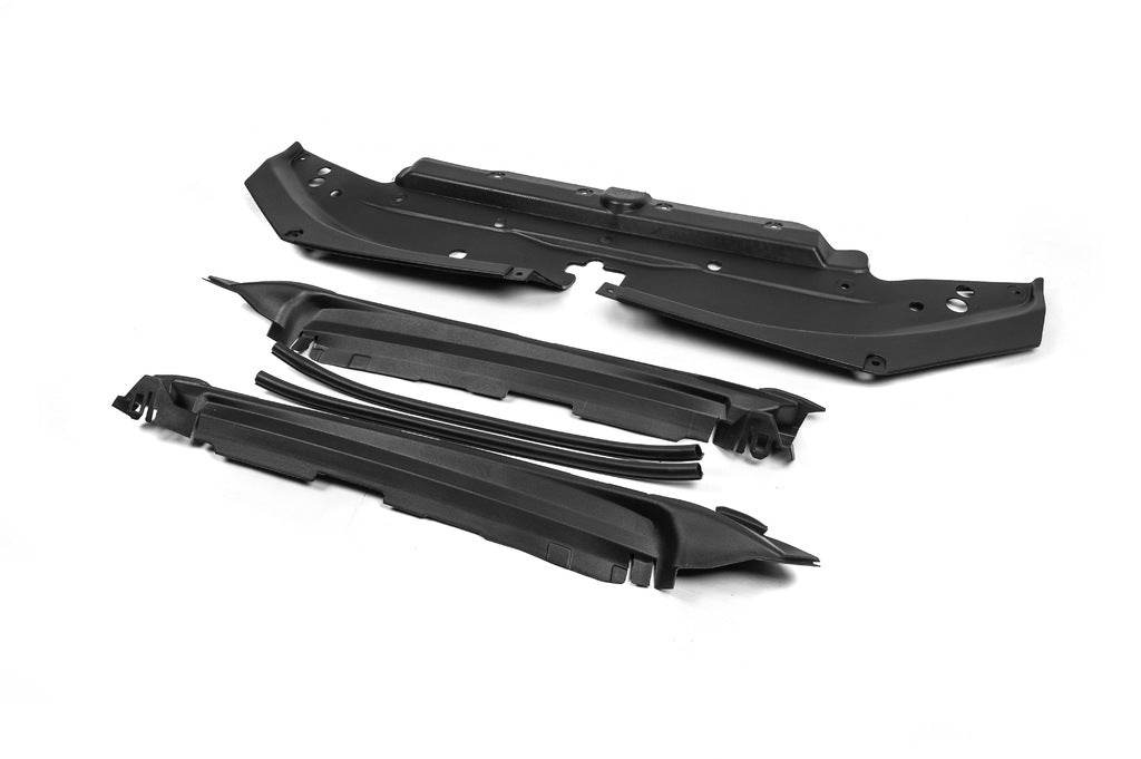 Plastics under the hood (set, 2017+) for Toyota Land Cruiser Prado 150 - Reelken Auto