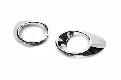 Chrome Fog Light Covers Libao (2 pcs, plastic) for Chery Tiggo 5 2013- - image 4