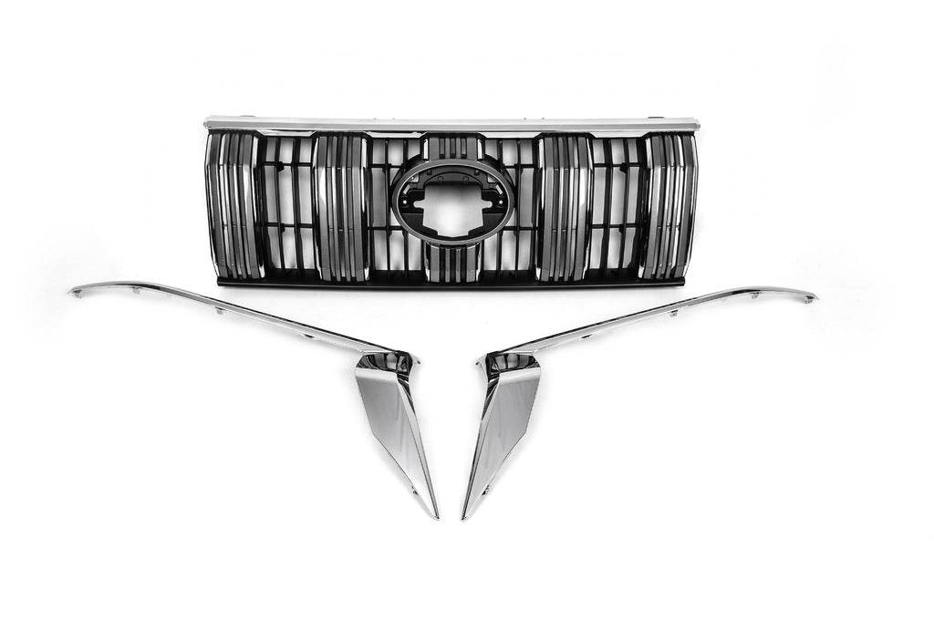 Kit with restyled 2009-2016 2017- (with Full Led optics) for Toyota Land Cruiser Prado 150 - Reelken Auto