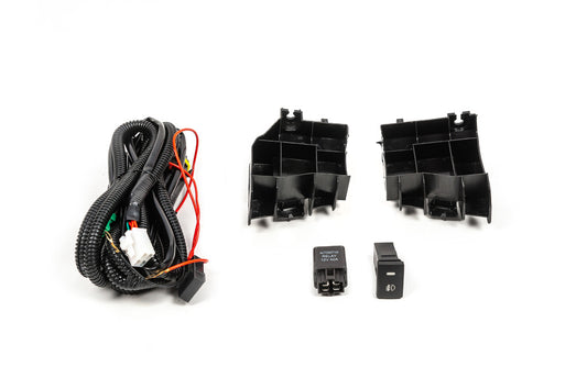 Wiring kit for fog lights (set, 2017+) for Toyota Land Cruiser Prado 150 2009-2023 - image 1