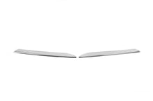 Fog Light Covers Carmos (2 pcs, Stainless Steel) for Honda Civic Sedan X 2016-2021 - image 2