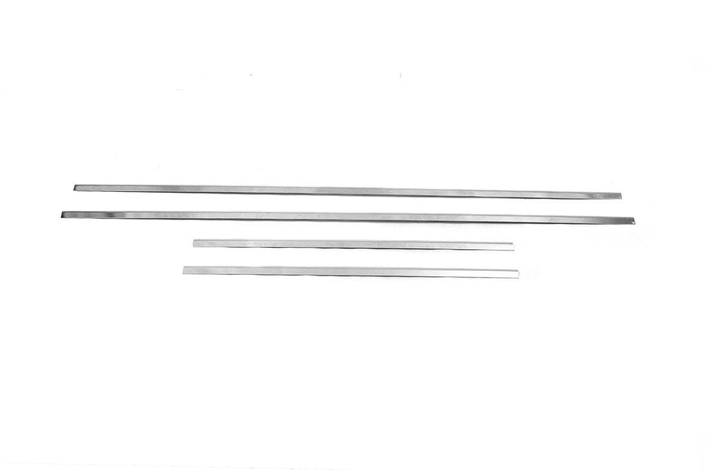 Lower edging for windows (stainless steel, 4 pcs.) for Toyota FJ Cruiser - Reelken Auto