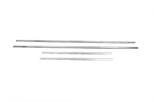 Lower edging for windows (stainless steel, 4 pcs.) for Toyota FJ Cruiser - Reelken Auto
