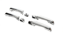 Door handles assembly 2015-2021 (Chrome, 4 pcs) for Toyota Land Cruiser 200 2007-2021 - image 1