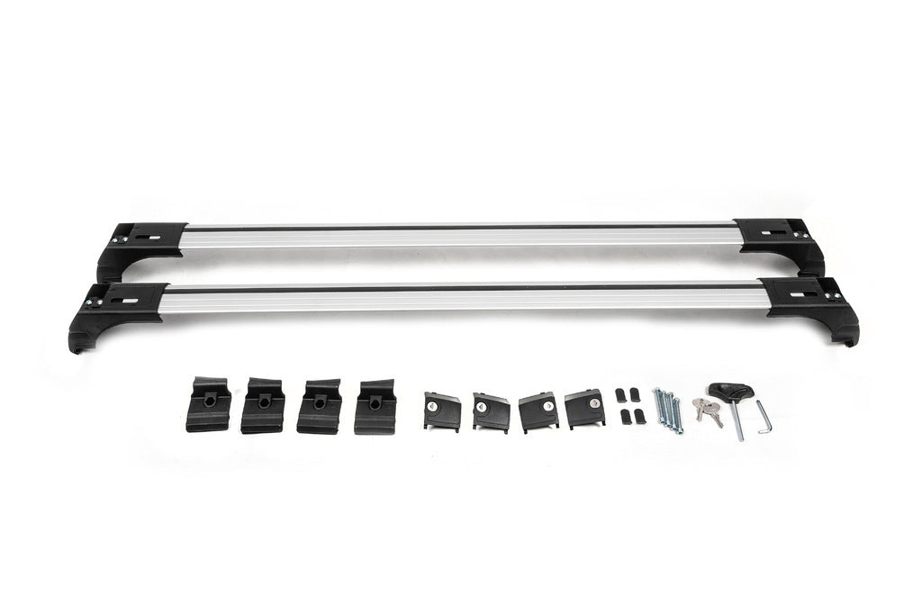 Lockable roof bars for integrated roof rails Skybar V2 (2 pcs) for BMW X3 F-25 2011-2018 - image 3