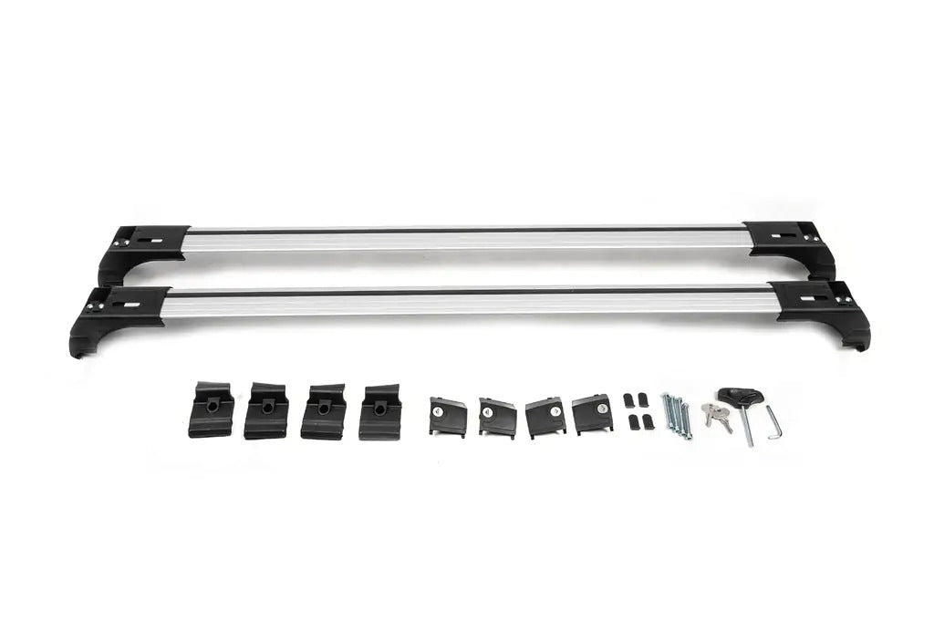 Lockable roof bars for integrated roof rails Skybar V2 (2 pcs) for Opel Astra H 2004-2013 - image 5