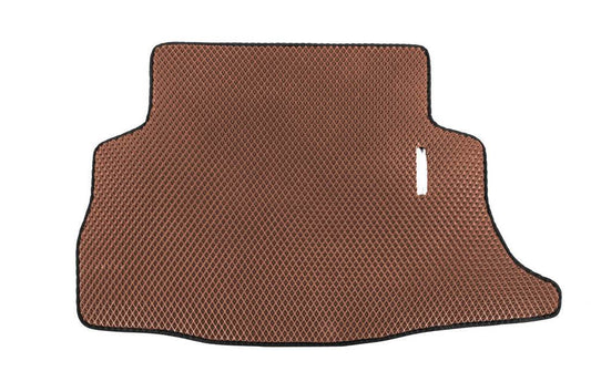 Trunk mat V-2 (EVA, Brown) for Nissan Leaf 2010-2017 - Reelken Auto