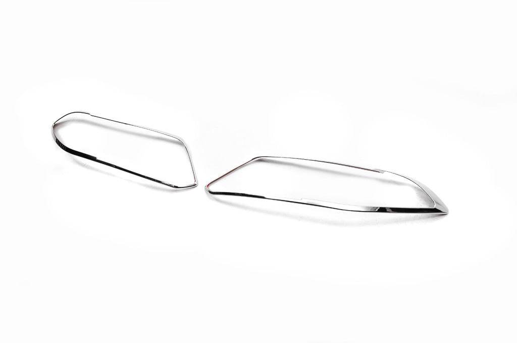 Covers for headlights Libao (2 pcs, layer) for Chery Tiggo 5 - Reelken Auto