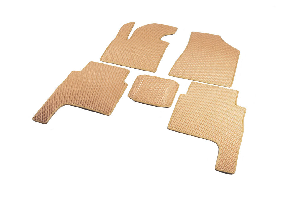 EVA Floor Mats (Beige) for Hyundai Santa Fe 2 2006-2012 - image 15