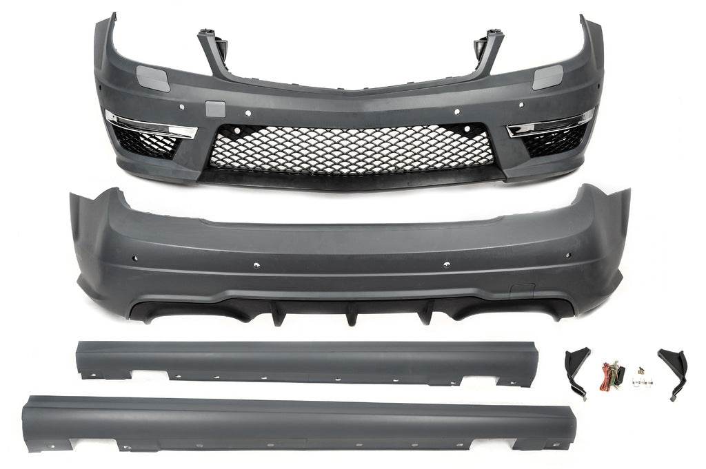 A set of C63 AMG body kits for Mercedes C-class W204 2007-2015 - Reelken Auto