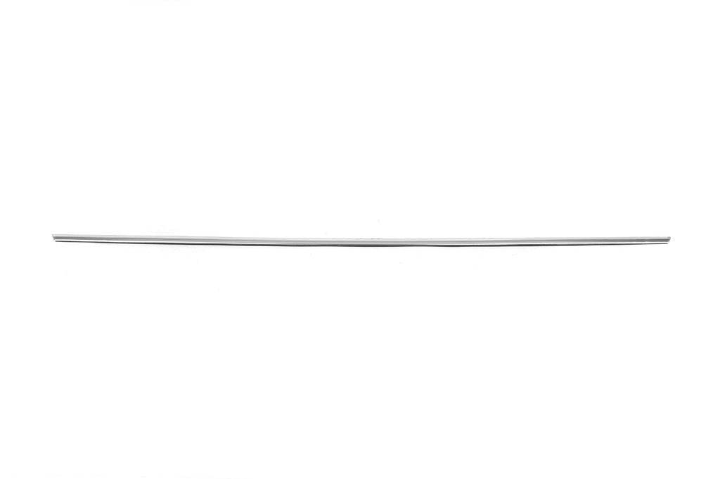 Bar above the number (2015-2018, sedan, stainless steel) for Audi A6 C7 2011-2017 - Reelken Auto