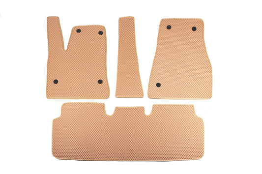 EVA Floor Mats (2012-2021, Beige) for Tesla Model S 2012– - image 1