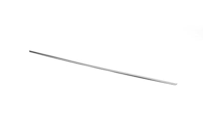 Bar above the number (2015-2018, sedan, stainless steel) for Audi A6 C7 2011-2017 - Reelken Auto