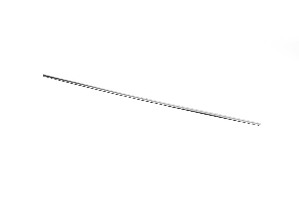 Chrome trim above license plate (2015-2018, sedan, stainless steel) for Audi A6 C7 2011-2017 - image 1