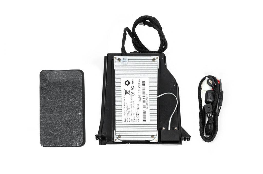 Wireless phone charging kit (2015+) for Toyota Land Cruiser 200 - Reelken Auto