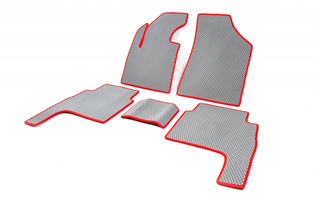 EVA Floor Mats (Gray) for Hyundai Santa Fe 2 2006-2012 - image 1