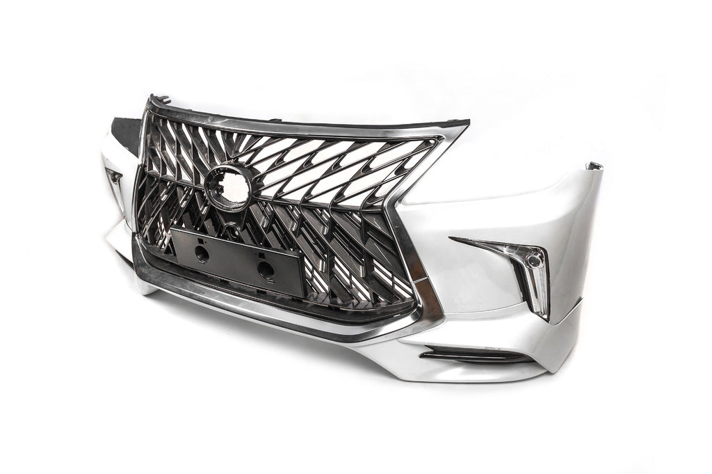 Front bumper for 2008-2015 facelift style (primed for painting) for Lexus LX570/450d 2008-2022 - image 4