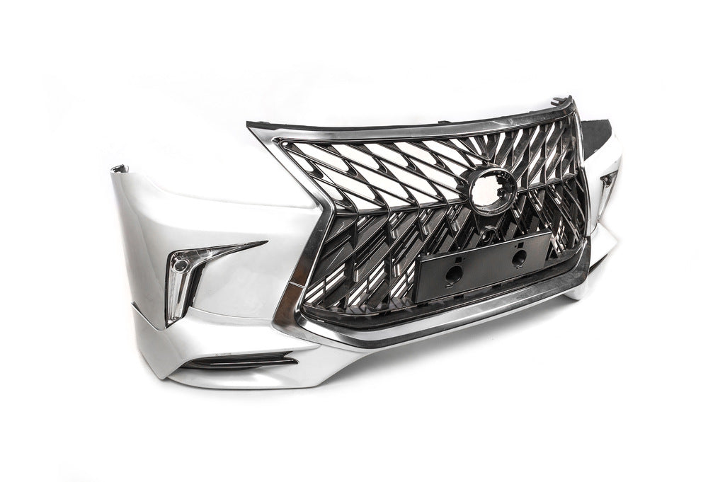 Front bumper for 2008-2015 facelift style (primed for painting) for Lexus LX570/450d 2008-2022 - image 5