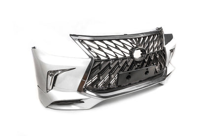 Front bumper for 2008-2015 facelift style (primed for painting) for Lexus LX570/450d 2008-2022 - image 5