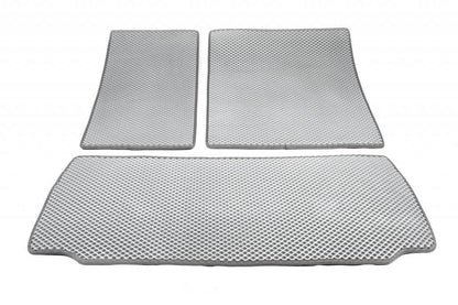 Trunk mats (EVA, gray) for Toyota Sequoia 2007-2022 - Reelken Auto