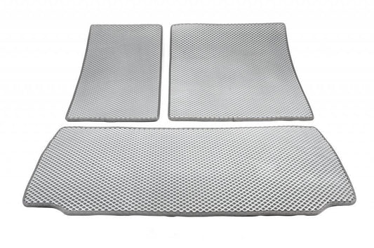 Trunk mats (EVA, gray) for Toyota Sequoia 2007-2022 - Reelken Auto