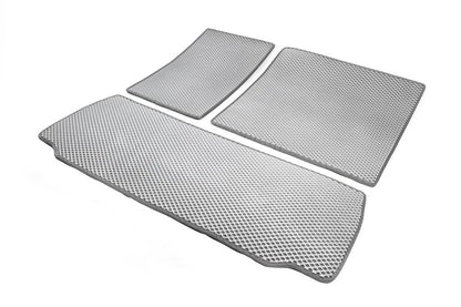 Trunk mats (EVA, gray) for Toyota Sequoia 2007-2022 - Reelken Auto