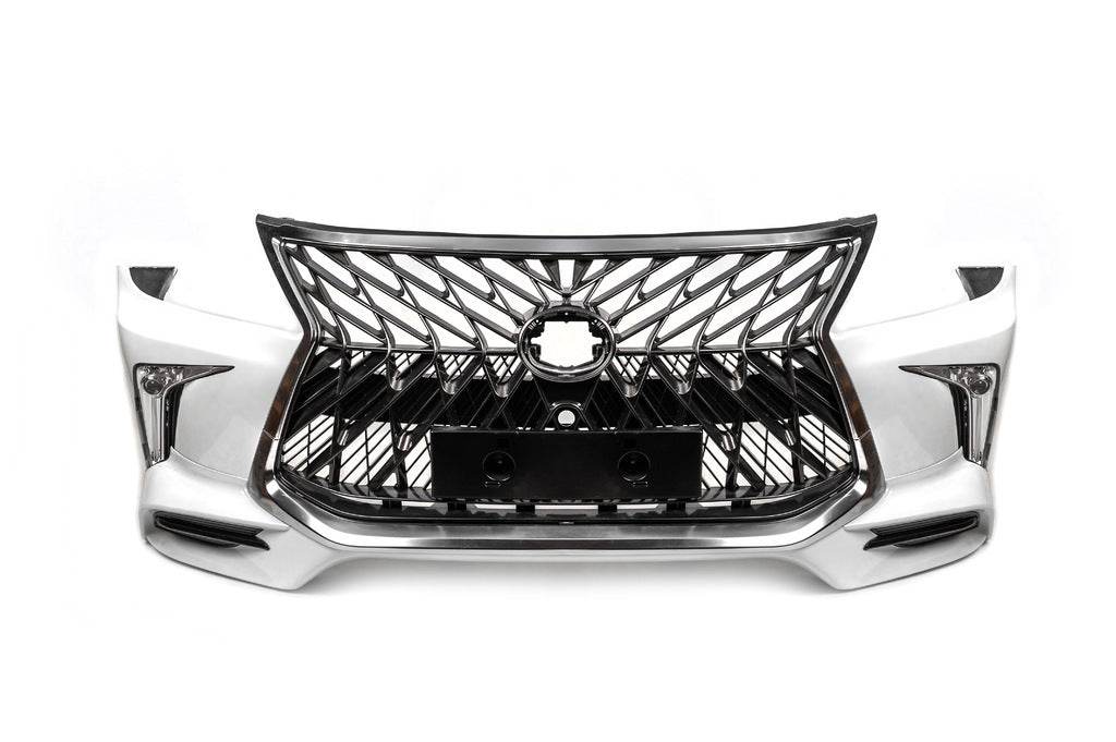 Mini-restyling kit from the 2008-2015 TRD Sport model (bumper, headlights) for Lexus LX570/450d - Reelken Auto