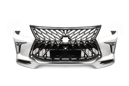 Mini-restyling kit from the 2008-2015 TRD Sport model (bumper, headlights) for Lexus LX570/450d - Reelken Auto