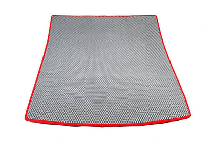 Trunk mat (EVA, gray) (5 places) for Audi Q7 2005-2015 - Reelken Auto