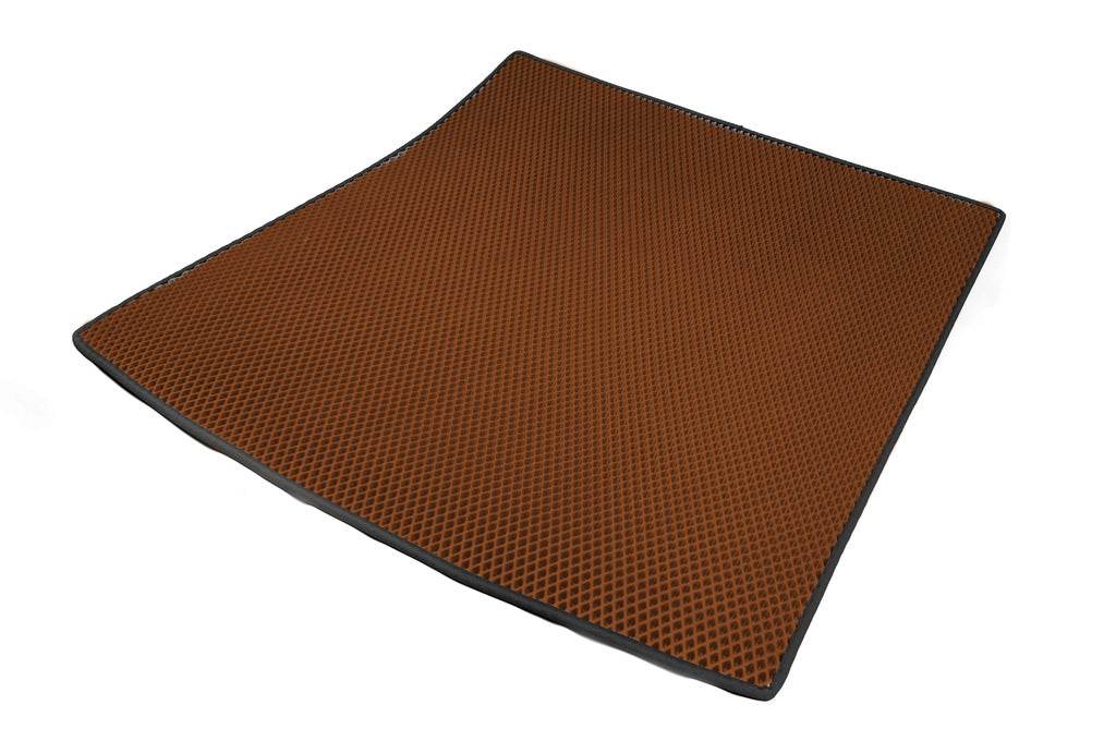 Trunk mat (EVA, brick) (5 seats) for Audi Q7 2005-2015 - Reelken Auto
