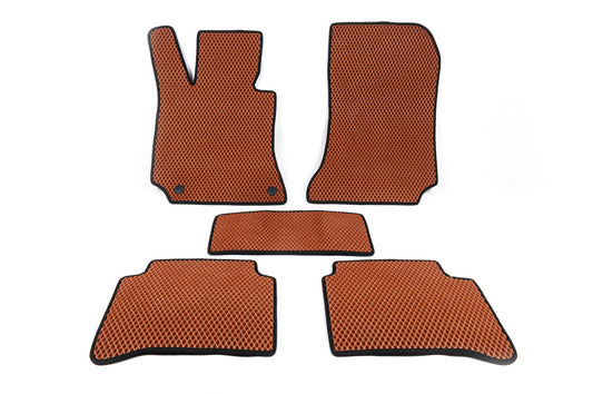 EVA Floor Mats (brick red) for Mercedes E-сlass W212 2009-2016 - image 2