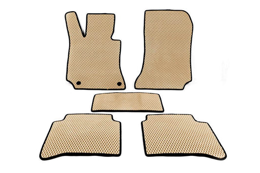 EVA mats (Beige) for Mercedes E-class W212 2009-2016 - Reelken Auto