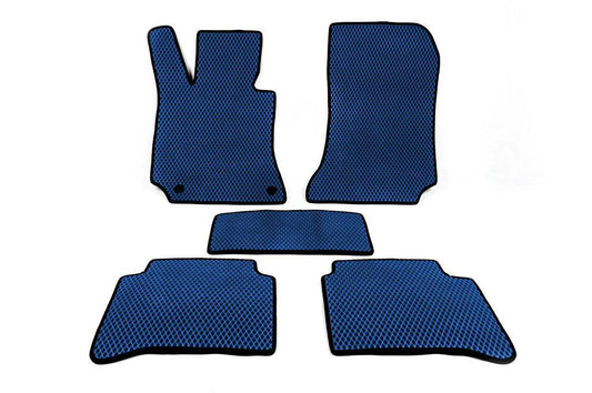 EVA mats (Blue) for Mercedes E-class W212 2009-2016 - Reelken Auto