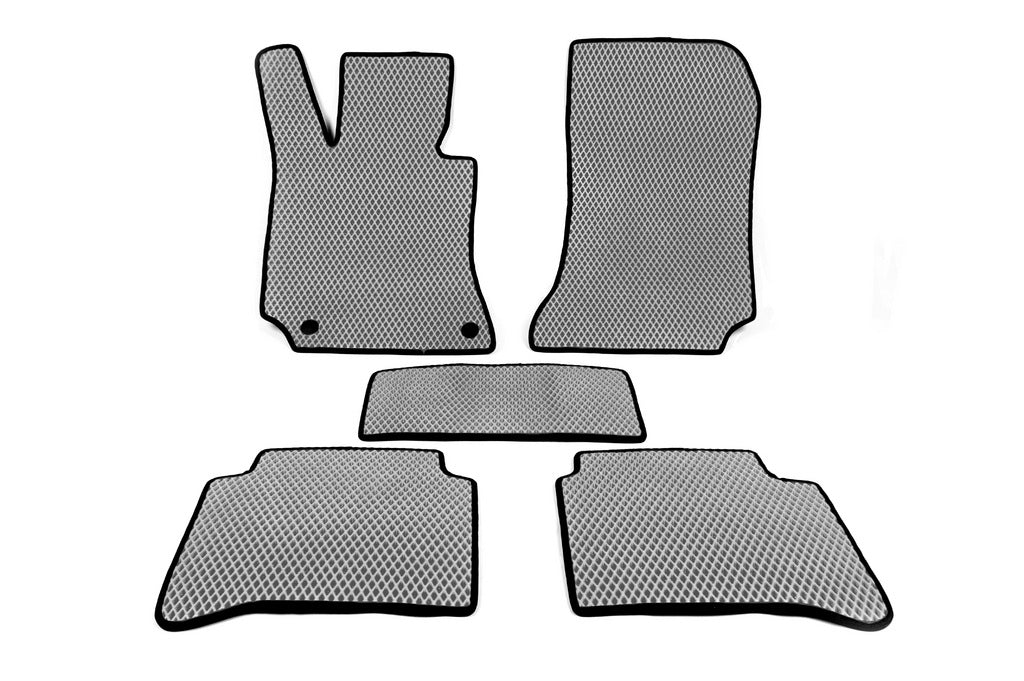 EVA Floor Mats (Gray) for Mercedes E-сlass W212 2009-2016 - image 1