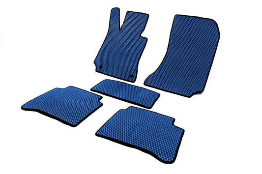 EVA mats (Blue) for Mercedes E-class W212 2009-2016 - Reelken Auto