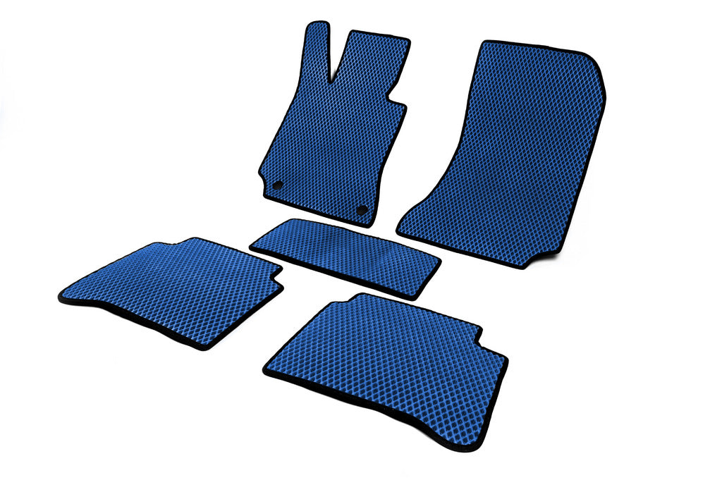 EVA Floor Mats (Blue) for Mercedes E-сlass W212 2009-2016 - image 2