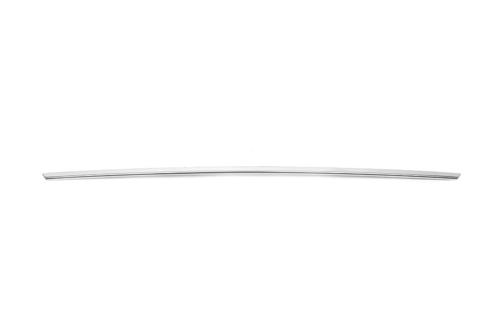 Narrow stainless steel trim above license plate for Ford Focus III 2011-2017 - image 2
