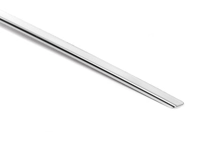 Narrow stainless steel trim above license plate for Ford Focus III 2011-2017 - image 4