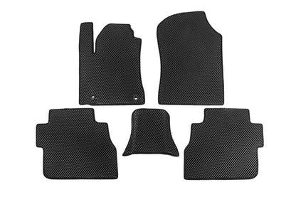 Polyurethane Floor Mats 3 Rows (EVA, Black) for Toyota Sequoia 2007-2022 - image 23