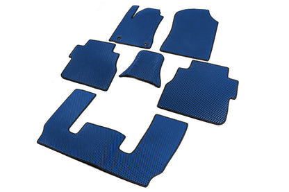 EVA Floor Mats 3 Rows (Blue) for Toyota Sequoia 2007-2022 - image 2