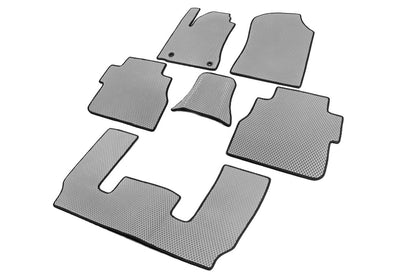 Polyurethane Floor Mats 3 Rows (EVA, Gray) for Toyota Sequoia 2007-2022 - image 23