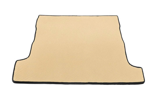 Trunk mat Long (EVA, Beige) for Nissan Patrol Y60 1988-1997 - Reelken Auto