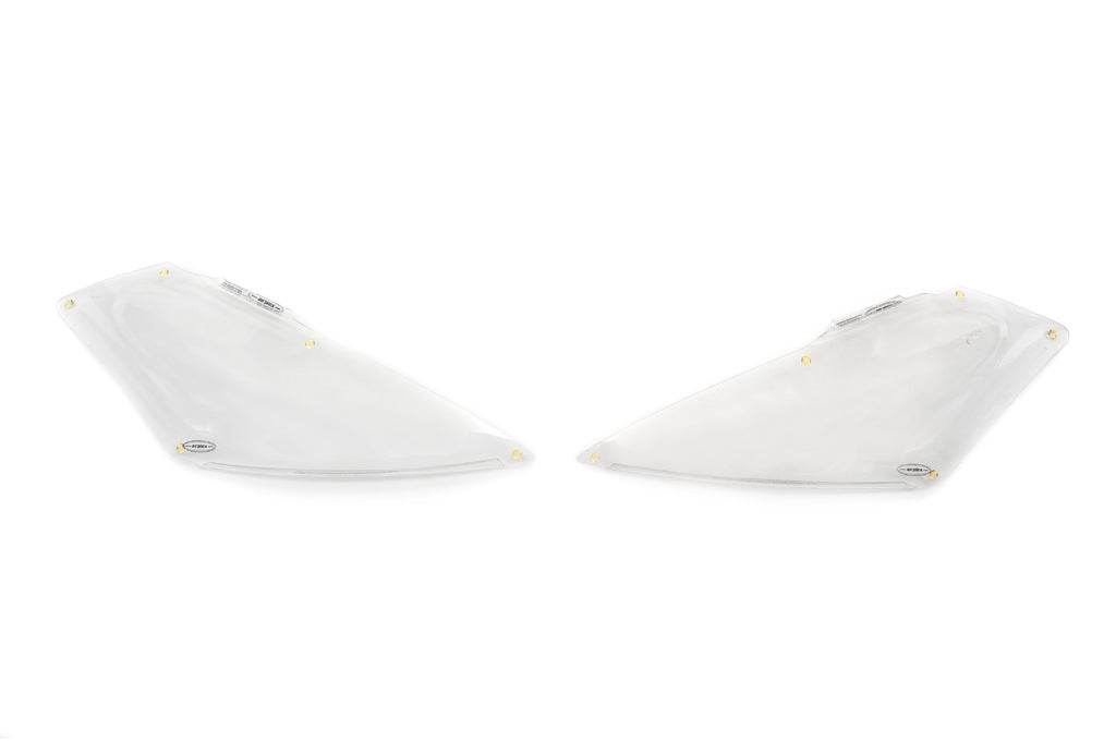 Protective covers for headlights (2 pcs., EGR AIRPLEX) for Nissan Murano 2002-2008 - Reelken Auto